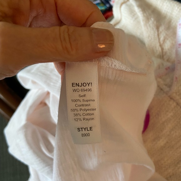 MICHAEL STARS
CREW NECK RINGER TEE - Picture 6 of 6